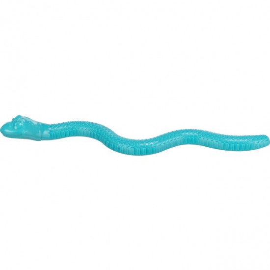 TRIXIE Jouet Snack-Snake Bleu 59 cm 